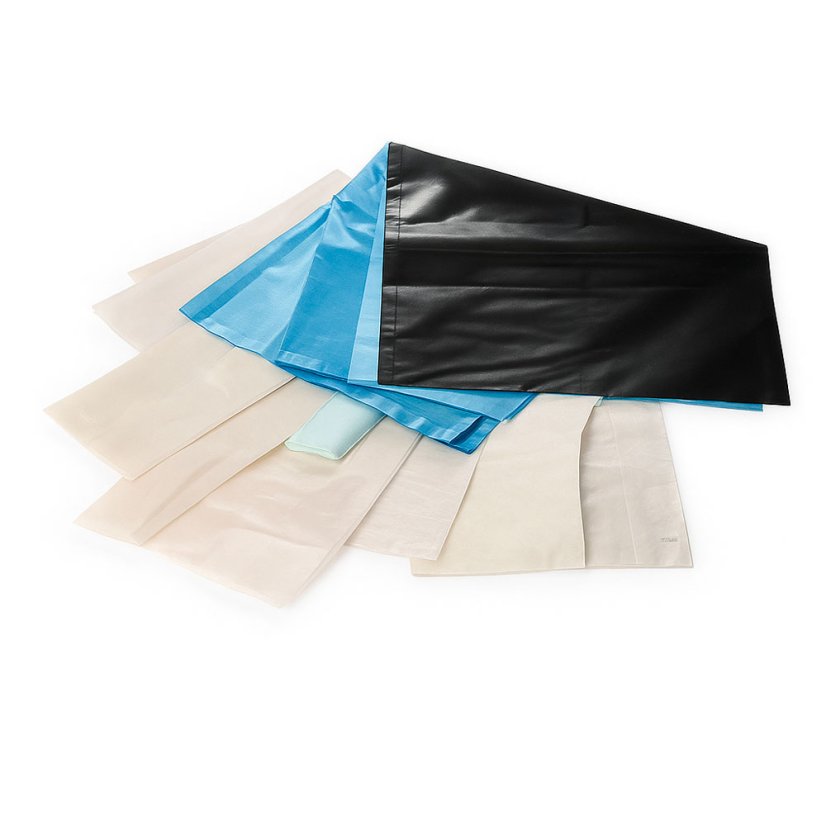 Pytle barevné volně ložené - šíře 900-1300 mm (LDPE) - Šíře: 1000 mm, Délka: 1500 m, Síla: 0,100 mm, Barva: Čirá