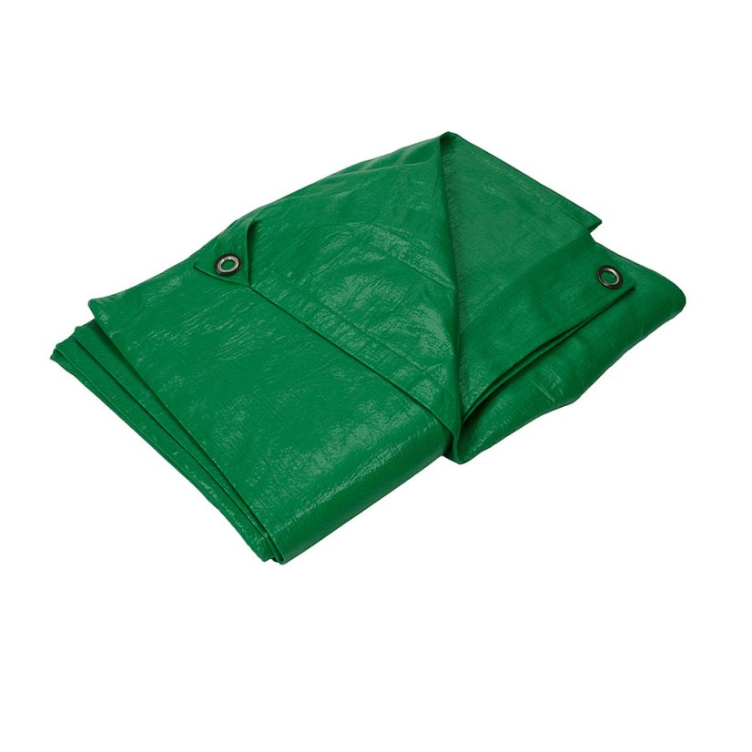 Plachty tkané 85 g/m² (LDPE) - Šíře: 5 m, Délka: 6 m, Barva: Světle zelená